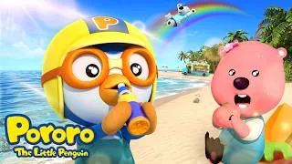 Thumbnail: Learn Colors with Poby’s Rainbow Juice Truck! 🌈 | Summer Song for Kids | Pororo Songs