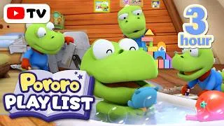 Thumbnail: ★3-Hour★ Baby Dinosaur Crong Can Do It! 🦖 | Good Habits for Kids | Pororo Full Episodes