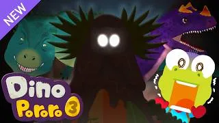 Thumbnail: Brave Ceratosaurus vs Giganotosaurus!⚡ | Dinosaur for Kids🦖🦕 | Pororo Dino Adventure 3