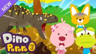 Thumbnail: Protecting the Baby Kosmosaurus! | Dinosaur for Kids🦖🦕 | Pororo Dino Adventure 3