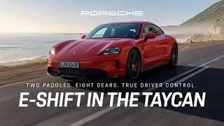 Thumbnail: E-Shift now in the Porsche Taycan | The next level of electric performance