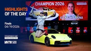 Thumbnail: Porsche Tennis Grand Prix 2026 | Highlights of the Day | Sunday