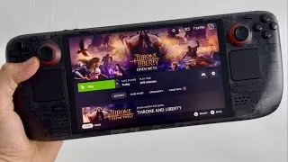 Thumbnail: THRONE AND LIBERTY Open Beta on Steam Deck Oled - SteamOS