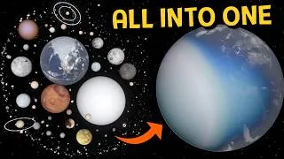Thumbnail: I Merged ALL Rocky Objects in the Solar System into ONE Planet | Universe Sandbox