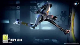 Thumbnail: TURRET KING by anod [Portal 2 - Community Chamber]