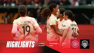 Thumbnail: Highlights | Portland Thorns vs Washington Spirit