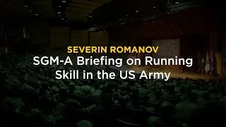 Thumbnail: Pose Method® Military Running Skill | Fort Bliss SGM-A Briefing