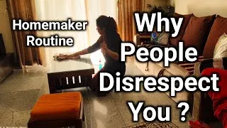 Thumbnail: Why people disrespect you? इन बातों के कारण लोग गृहिणी की Value नहीं करते : Indian Busy Mom Routine