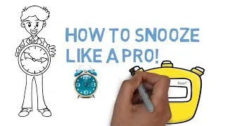 Thumbnail: HOW to SNOOOZE like a PRO!