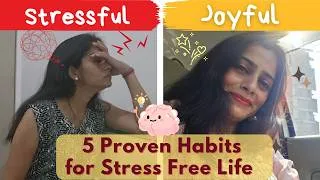 Thumbnail: Daily Habits to Reduce Stress and Anxiety | How To Stop Overthinking #stressrelief #overthinking