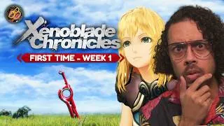 Thumbnail: I Finally Played Xenoblade Chronicles for the FIRST TIME (Week 1)