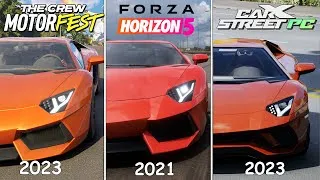 Thumbnail: Forza Horizon 5 Vs The Crew Motorfest Vs  CarX Street PC | Direct Comparison