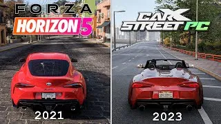 Thumbnail: CarX Street PC vs Forza Horizon 5 | WHICH GAME IS MORE REALISTIC? (Physics & Details Comparison)