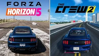 Thumbnail: Forza Horizon 5 vs The Crew 2 (Physics & Details Comparison)