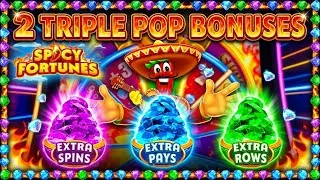 Thumbnail: TRIPLE POP BIG WINS on 🌶️ SPICY FORTUNES 🌶️ 🎰