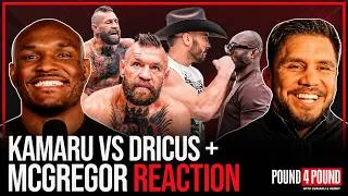 Thumbnail: UFC OKC: KAMARU USMAN on DRICUS DU PLESSIS, CONOR McGREGOR & His Move to 185 | Pound 4 Pound