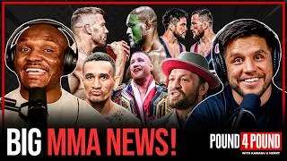 Thumbnail: Kamaru & Henry in Camp, UFC Referee Controversy, Conor McGregor Max Holloway Teaser || Pound 4 Pound
