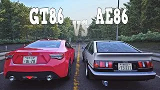 Thumbnail: 350 HP Levin Turbo | AE86 ⚡ GT86 | Akina Downhill | Assetto Corsa