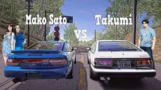 Thumbnail: ⚡ Takumi’s POV ⚡ Touge Battle Against Mako Sato on Usui Pass | Initial D | Assetto Corsa
