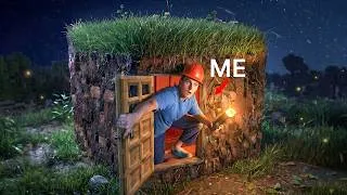 Thumbnail: I Built a Tiny Home Made of GRASS