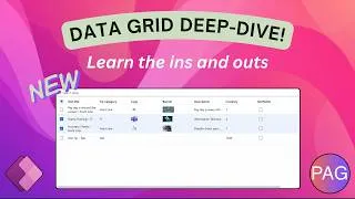 Thumbnail: The NEW Data Grid Control in Power Apps! | Deep Dive