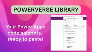 Thumbnail: Announcing the Powerverse Library for Power Apps!