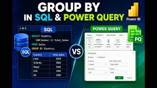 Thumbnail: GROUP BY in SQL & Power Query | Power BI Tutorial for Beginners | Real-Time Examples