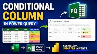 Thumbnail: Conditional Column in Power BI | Power Query Explained