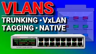 Thumbnail: VLANs, Tagging, Trunking, VxLAN, & Native VLAN