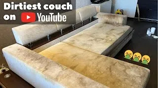 Thumbnail: Deep Cleaning a Beige Sofa That Hasn’t Been Washed in Years