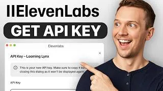 Thumbnail: How To Create API Key On ElevenLabs (Get ElevenLabs API Key)
