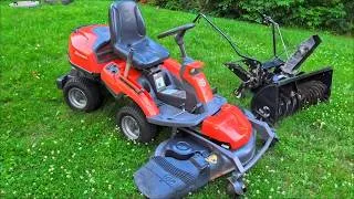 Thumbnail: Husqvarna R322T AWD Swedish Rider: DETAILED Overview, Features, & Servicing Record