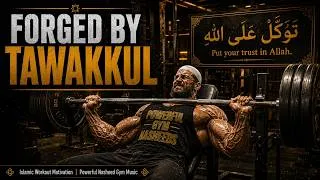 Thumbnail: FORGED BY TAWAKKUL. Best of Gym Nasheed. Ultimate Islamic Workout Motivation