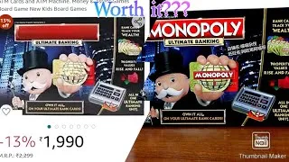 Thumbnail: Monopoly Ultimate Banking | ATM machine edition