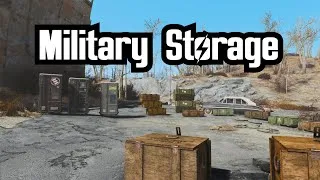 Thumbnail: Military Storage Workshop Pack HIGH RES New Fallout 4 Verified Creation