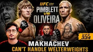 Thumbnail: Islam Makhachev can't handle welterweights POWER❌ Pimblett and Charles Oliveira at UFC 334