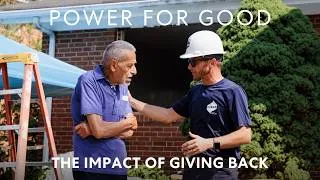 Thumbnail: The Impact of Giving Back | POWER & Habitat for Humanity