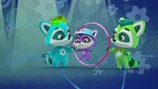 Thumbnail: 🦝द रकून बैंड | Episode 22 हूला हूप HULAHOOP⭕| Fun Songs, Music Box Magic & Musical Learning for Kid