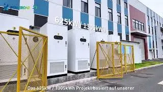 Thumbnail: 🔋 Ein Blick in die Fertigungsstätte von POWEROAD: Ein BESS-Projekt im Betrieb