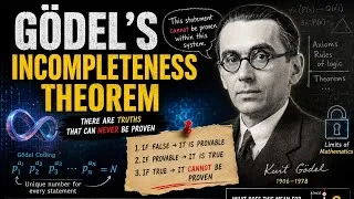 Thumbnail: Gödel’s Incompleteness Theorem Explained: The Shocking Limits of Mathematics