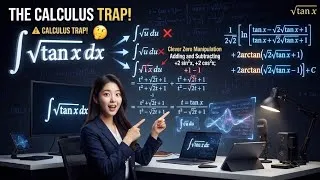 Thumbnail: The Impossible Integral of √(tan x) — The Clever Trick That Solves It!