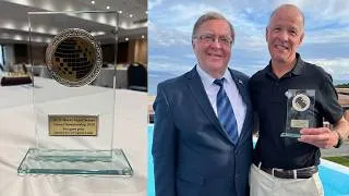 Thumbnail: Amateur World Chess Championship 2026 65+, Kos - Best Game Prize, Bergmann vs Poeltet