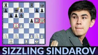 Thumbnail: Sizzling Sindarov | Sindarov vs Nakamura | WR Chess Miami 2026