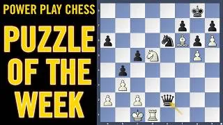 Thumbnail: FORKED - Chess puzzle of the week -  WHITE TO PLAY | Unat vs Lorscheid, Katowice 2026