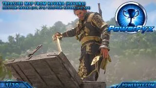 Thumbnail: Assassin's Creed 4 Black Flag Resynced - All Treasure Map Locations & Solutions (Buried Chests)