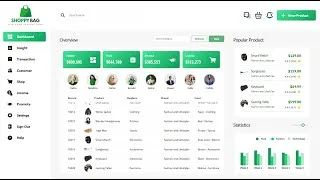Thumbnail: ECommerce Dashboard UI in PowerApps