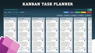 Thumbnail: Kanban - Task Planner | PowerApps (In Action)