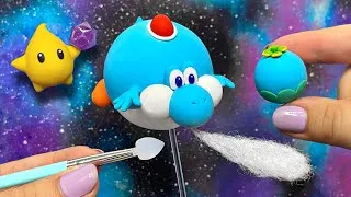 Thumbnail: Making Blimp Yoshi from The Super Mario Galaxy Movie | Polymer Clay