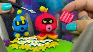 Thumbnail: Making OCTOGUY from Super Mario Galaxy | Polymer Clay