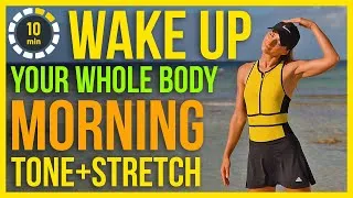 Thumbnail: WHOLE BODY MORNING ROUTINE IN 10 MINUTES //  Total Beginner Friendly | Power Vistas